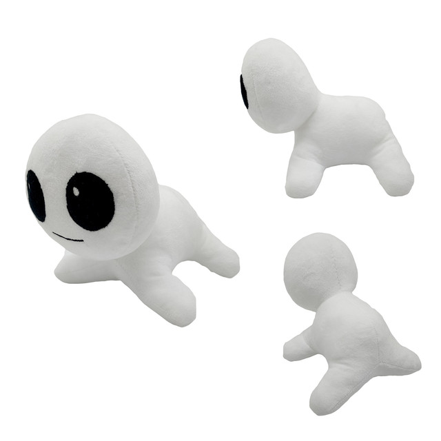 New Thy Creature Plush White Big Eyes TBH Creature Plush Game Peripheral  Doll Birthday Holiday Gift Home Decor Toy - AliExpress